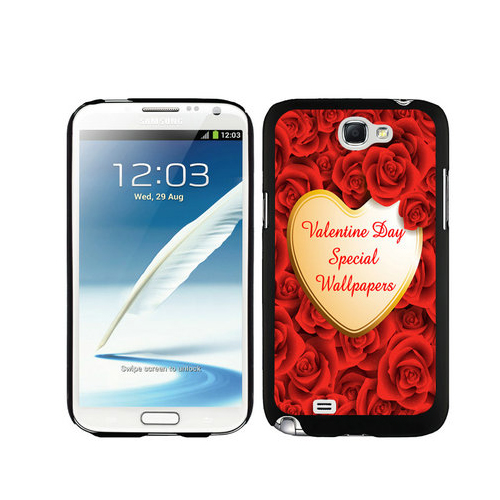 Valentine Rose Bless Samsung Galaxy Note 2 Cases DOU | Women - Click Image to Close